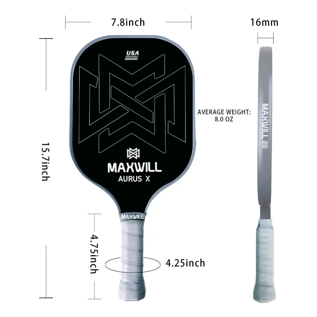 Maxwill Aurus X Black 16mm