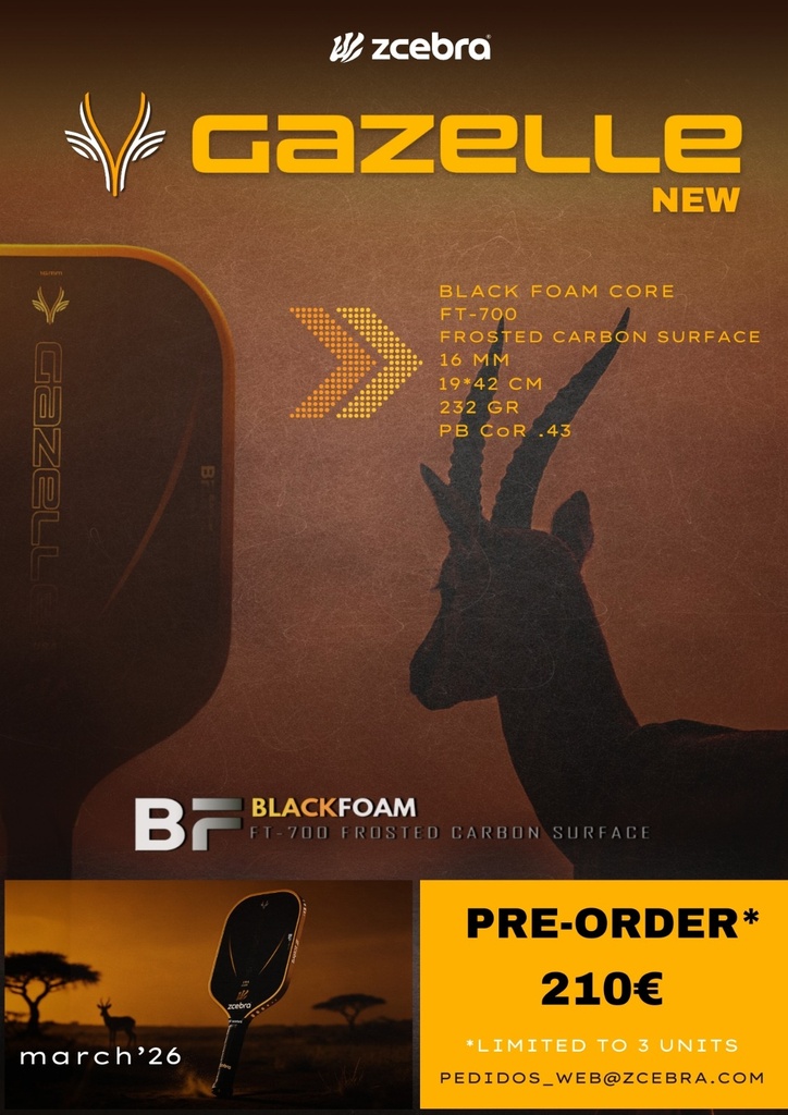 Zcebra Gazelle (Full Foam)